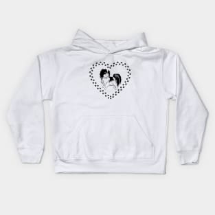 Cute Japanese Chin Kids Hoodie